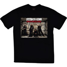 stonedfame System Of A Down Baskılı T-Shirt