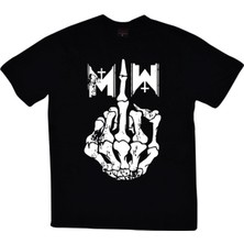 stonedfame Motionless In White Baskılı T-Shirt