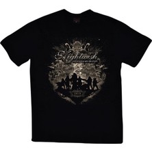 stonedfame Nightwish Baskılı T-Shirt