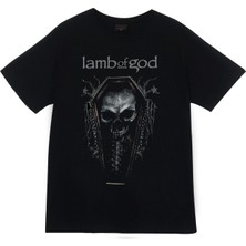 stonedfame Lamb Of God Baskılı T-Shirt