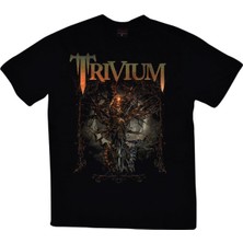 stonedfame Trivium Baskılı T-Shirt