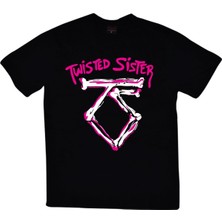 stonedfame Twisted Sister Baskılı T-Shirt