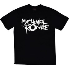 stonedfame My Chemical Romance Baskılı T-Shirt