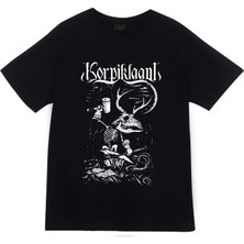 stonedfame Korpiklaani Baskılı T-Shirt