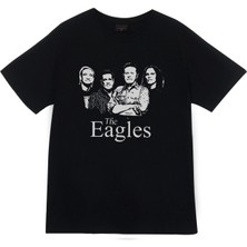 stonedfame The Eagles Baskılı T-Shirt