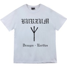 stonedfame Burzum Baskılı T-Shirt