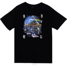 stonedfame Pink Floyd Baskılı T-Shirt