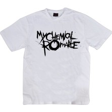 stonedfame My Chemical Romance Baskılı T-Shirt