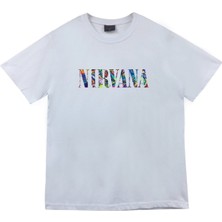 stonedfame Nirvana Baskılı T-Shirt
