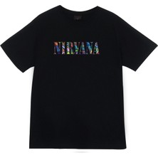 stonedfame Nirvana Baskılı T-Shirt