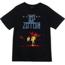 stonedfame LED Zeppelin Baskılı T-Shirt