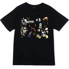 stonedfame Nirvana Baskılı T-Shirt