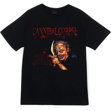 stonedfame Cannibal Corpse Baskılı T-Shirt