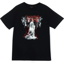 stonedfame Cannibal Corpse Baskılı T-Shirt