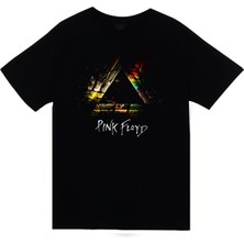stonedfame Pink Floyd Baskılı T-Shirt