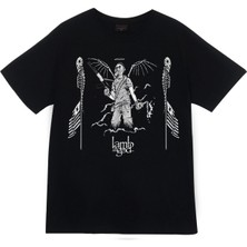 stonedfame Lamb Of God Baskılı T-Shirt