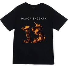 stonedfame Black Sabbath Baskılı T-Shirt
