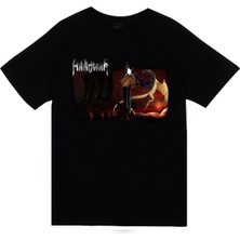stonedfame Manowar Baskılı T-Shirt