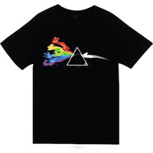 stonedfame Pink Floyd Baskılı T-Shirt