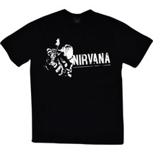 stonedfame Nirvana Baskılı T-Shirt