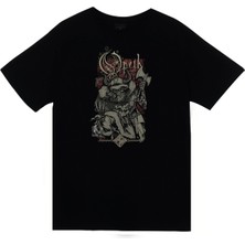 stonedfame Opeth Baskılı T-Shirt