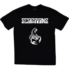 stonedfame Scorpions Baskılı T-Shirt