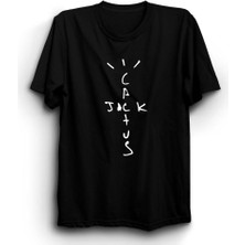 stonedfame Cactus Jack Travis Scott Astroworld Baskılı Tshirt