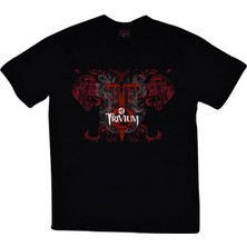 stonedfame Trivium Baskılı T-Shirt