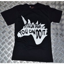 stonedfame Unıcorn Baskılı T-Shirt