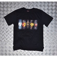 stonedfame Game Of Thrones Baskılı T-Shirt