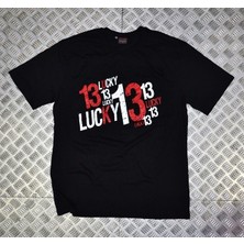 stonedfame Lucky Baskılı T-Shirt