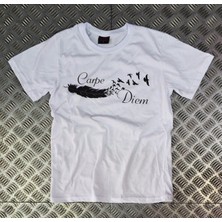 stonedfame Carpe Dıem Baskılı T-Shirt