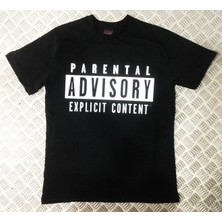 stonedfame Parental Advısory Baskılı T-Shirt