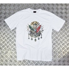 stonedfame Osmanlı Tuğrası Baskılı T-Shirt