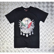 stonedfame Osmanlı Tuğrası Baskılı T-Shirt