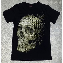 stonedfame Kuru Kafa Baskılı T-Shirt