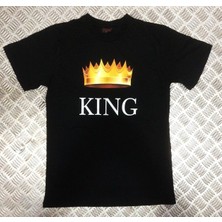 stonedfame Kıng Baskılı T-Shirt