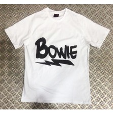 stonedfame Bowıe Baskılı T-Shirt
