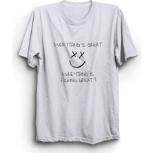 stonedfame Louis Tomlinson Baskılı Tshirt