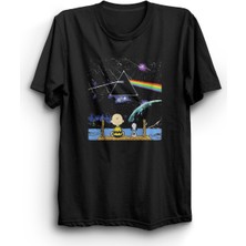 stonedfame Pink Floyd Baskılı Tişört