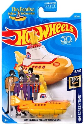 FLM Lisanslı Hot Wheels The Beatles Yellow Submarine
