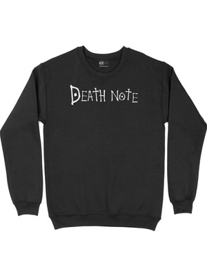 Cix Death Note Siyah Sweatshirt