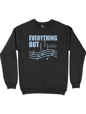 Cix Everything But Music Siyah Sweatshirt