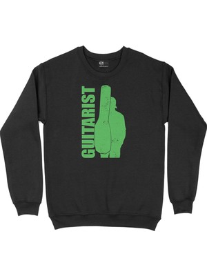 Cix Guitarist Siyah Sweatshirt