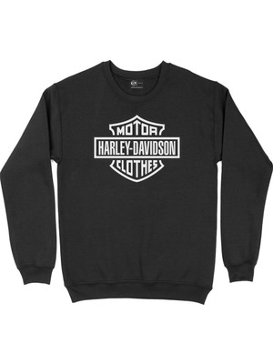 Cix Beyaz Harley Davidson Clothes Siyah Sweatshirt