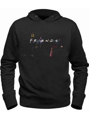 Alfa Tshirt Friends Kapşonlu Çocuk Sweatshirt