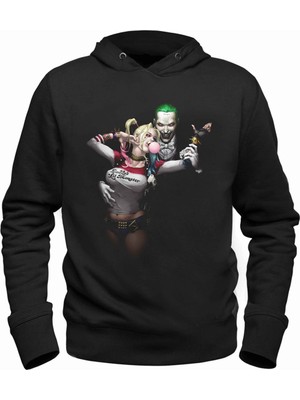 Alfa Tshirt Harley Q Siyah Çocuk Sweatshirt