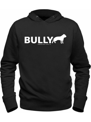Alfa Tshirt Pitbul Baskılı Çocuk Siyah Sweatshirt