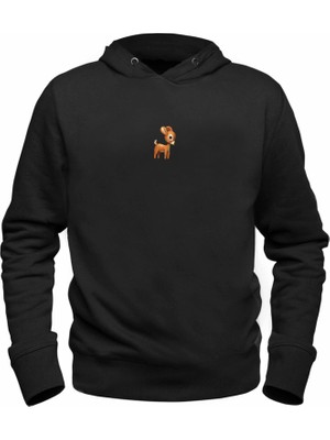 Alfa Tshirt Animal Ceylan Baskılı Çocuk Siyah Sweatshirt
