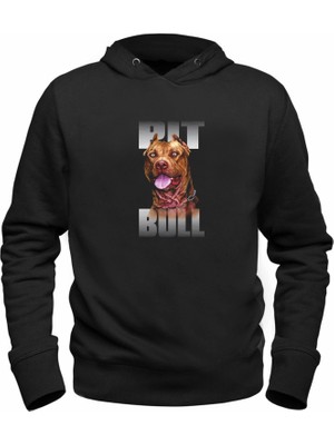 Alfa Tshirt Pitbul Baskılı Çocuk Siyah Sweatshirt